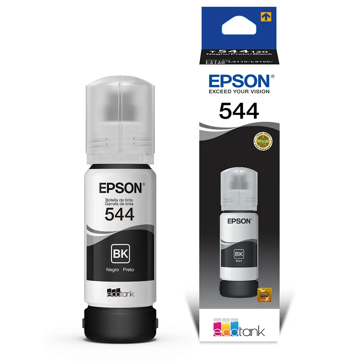 EPSON T504 NEGRA 127ML PARA L4150/L4160/L4260/L6161/L6171/L6191/L6270/L14150 (C13T03N12A)